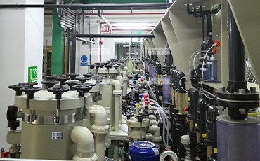 连续电镀用化学镀药液过滤机