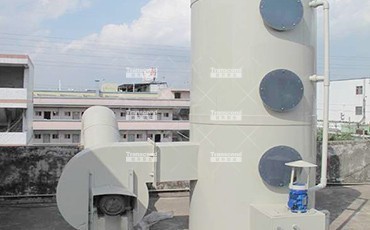创升立式泵应用于废气处理行业